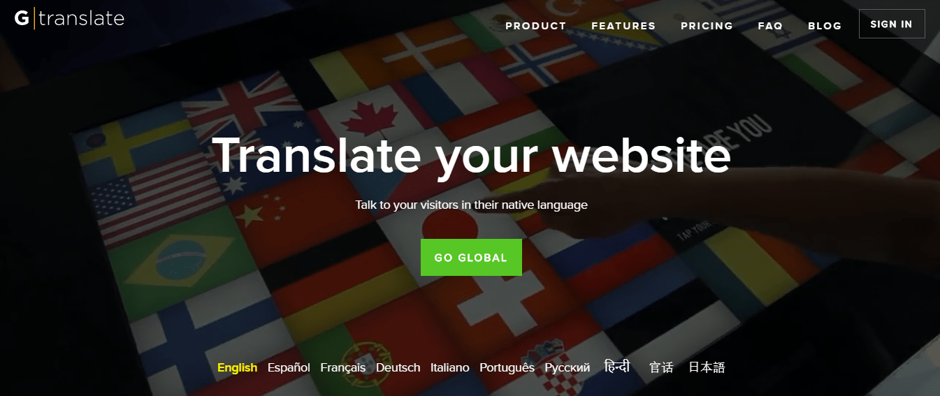 Multilingual Plugin - GTranslate