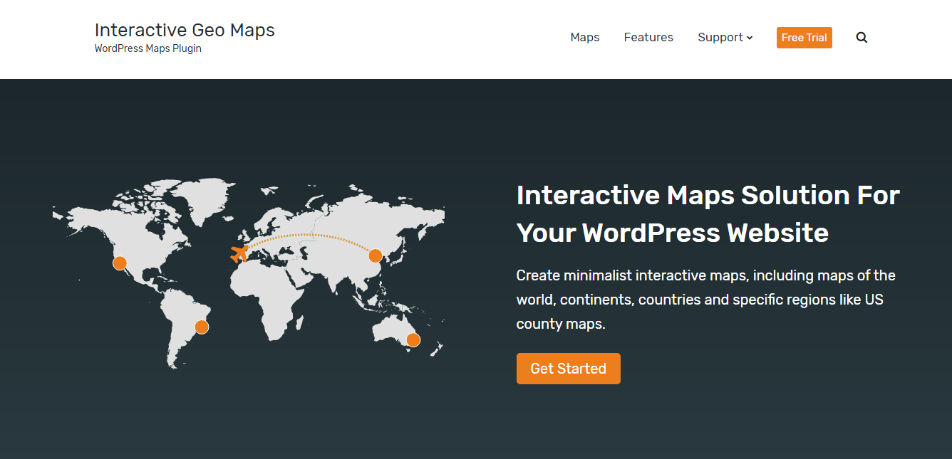 WordPress Mapping Plugins - Interactive Geo Maps