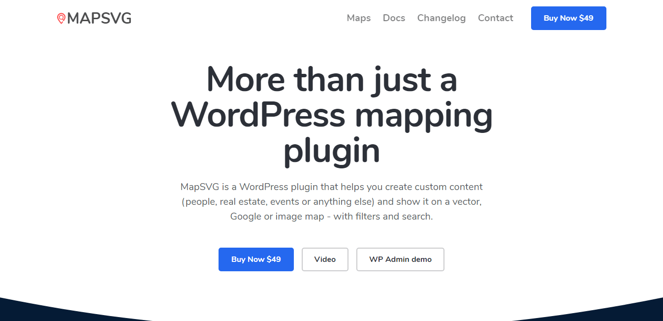 WordPress Mapping Plugins - MapSVG