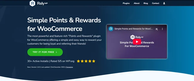 simple points and rewards