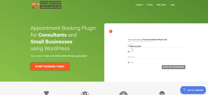 Simply Schedule Appointments