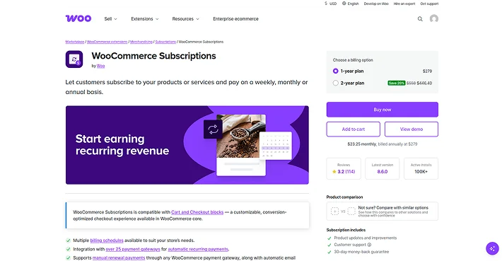 WooCommerce Subscriptions