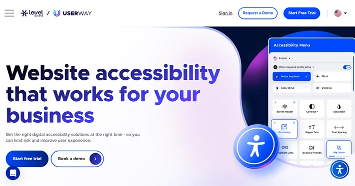 userway accessibility