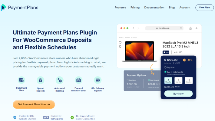 payment plans