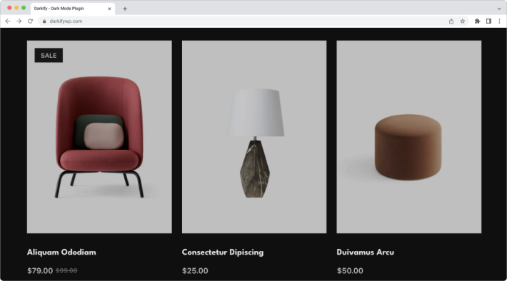 woocommerce product page